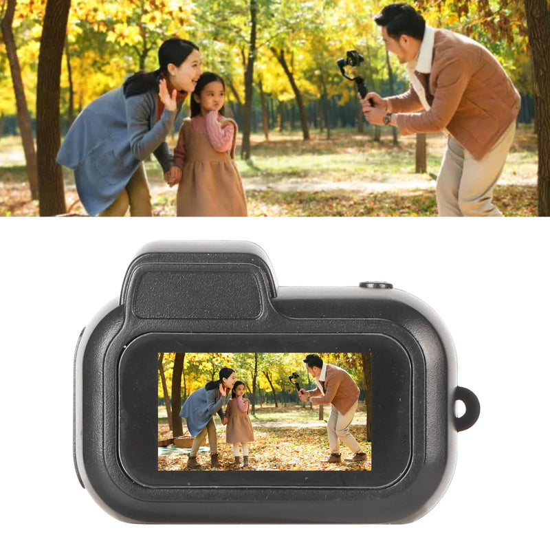 Portable Mini DV Digital Camera with 0.96inch Display 1080P Retro Mini Digital SLR Camera Mini Video Recorder for Outdoor
