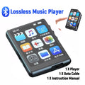 MP3 MP4 Player Non Touch Screen Lossless Music Player Bluetooth 5.0/5.3 MP3 MP4 Player FM Radio Recording E-Book Walkman MP3 MP4