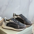 Women's Vulcanized Shoes Leather Beaded Casual Sneakers