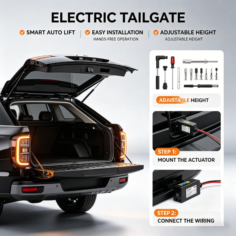 For Jaguar E-PACE Automatic Electric Power Liftgate Powered Tailgate Strut Tail Gate