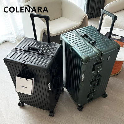 COLENARA Suitcase Aluminum Frame Large Capacity Trolley | SAMAG