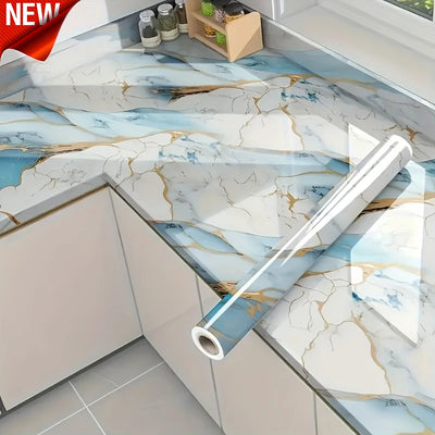 PVC 40cm Waterproof Marble Self-Adhesive Wallpaper | SAMAG