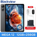 Blackview MEGA 12 Tablet 5G 12.2" 2.4K 120Hz Display Dimensity 7200 CPU IP69K Waterproof 50MP Camera 10000mAh Pad PC