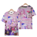 Elysia Honkai Impact 3 Role Playing T-Shirts New Arrival 3D Print Kids Anime Tees Summer Men Women Harajuku Short Sleeve Y2k Top