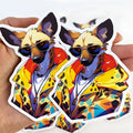 50pcs Custom Stickers PVC Waterproof Die Cut Vinyl Logo Design Brand Laptop Cute Personalized Sticker Glossy Film for Business