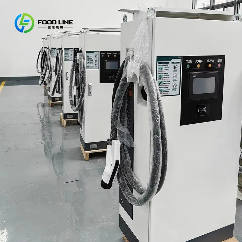 Customized 80KW Commercial EV Charging Station Level 2 Smart DC Fast Charging Station CCS 1 CCS 2 GBT Electric Car Charger