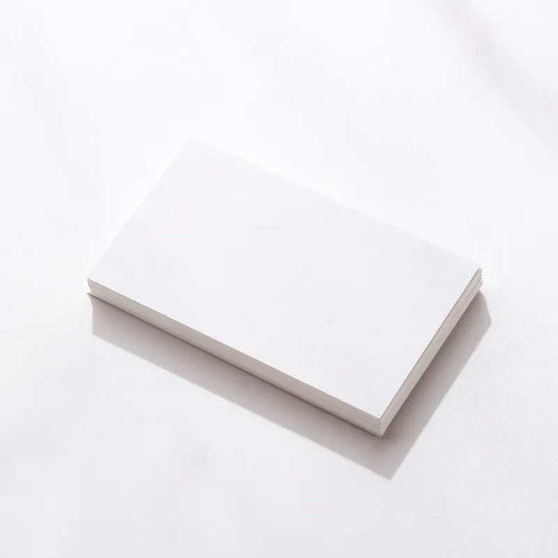 100 Sheets 54x90mm Sheen Fountain Pen Ink Test Cards Swatch Watercolor Paper Chromatography Paper Stationery School Supplies