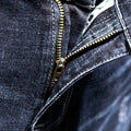 Ripped Jeans Men Slim-fit Denim Pants Cotton Korean Style | SAMAG