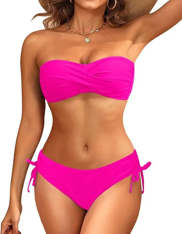 UltraAdjustable Bikini Sculpting High Waist Removable | SAMAG