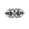1 Pair Vintage Sweater Swirl Clip Cape Cloak Clips for Dress Retro Cardigan Clip Shawl Clasp Shirt Button Clip for Girl Women