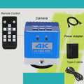 Industrial Camera Microscope Digital Camera 8.3MP 4K HD 1/1.8 Sensor Compact 3840X2160 Resolution Easy To Use for Observations