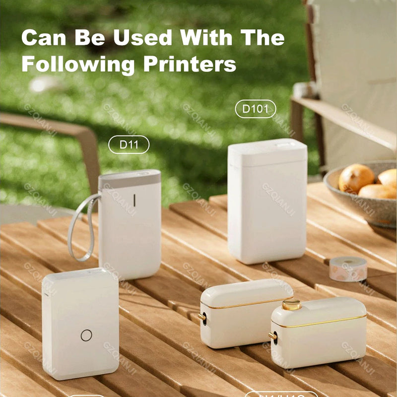 Niimbot Mini Smart Portable Printer Thermal Cable Sticker Self-Adhesive Waterproof Identification Tag For D101/D11/D110/H1/D11H