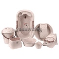 Baby Bathtub Upgraded Plastic Bath Set Non - Slip Thickened - View 4 | SAMAG