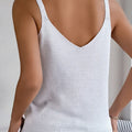 VigoCasey 2026 Summer Lady Bodycon Strap Top Women Sexy Hollow Knit Vest Female Off Shoulder Sleeveless Casual Tops Clothes