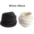 Classic Flat Shoelaces Quality Cotton Shoe Laces Durable Solid Shoelaces for Sneakers Canvas Shoes 100/120/140/160CM 1Pair/2Pair