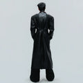 LUZHEN Fashion Luxury Elegant Niche Outline Color Contrast Design Knee-length Windbreaker Coat Men's 2025 Trench Clothes JY4965