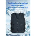 Cooling Vest Ice Pack Adjustable Weight Heat Relief Outdoor Sports Running High Temp Work Lightweight Comfort Portable Practical