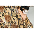 Nerazzurri Autumn Short Handsome Cool Colorful Snakeskin Print Pu Leather Jacket Men Luxury European Style Clothes 2023 EU Size