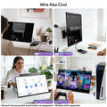 ZEUSLAP ZS18 18.5" HDMI+USB Multimedia Playback, Wired and Wireless Mirroring Supported Portable Monitor for Advertising Display