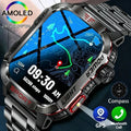 2026 Military GPS Smart Watch Money Detector Light Compass Waterproof Outdoor Sport Tracker Bluetooth Call Watch with Flashlight