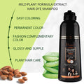 DISAAR 400ML Cover Grey Hair Morocco Argan Oil Care Fast Magic Black Hair Shampoo Dye Repair Damaged Improve Split Hair Rough