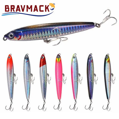 Submerged pencil - style lure anti - rust reinforcement hook | SAMAG