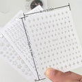 3Pcs  Toploader Decorative Stickers Set - Silver Letters & Starburst Star Design Photocard Accessories for Fans, DIY Planner Scrapbook Stationery, Album Decoration Supplies