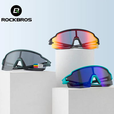 ROCKBROS Cycling Glasses Polarized UV400 Protection | SAMAG