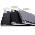 A4 Display Book 40-Pocket Art Portfolio Folder Displays 80-Page Artwork Photo Document Certificates