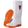 White Work Boots Waterproof Slip Resistant High And Medium Tube Food Hygiene Boots Rubber Shoes for Men Rain Boots
