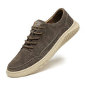 2025 New Genuine Leather Board Shoes Italian Casual Leather Lace Up Outdoor Comfy Jogging Shoes Flat Designer Office Oxford Shoe