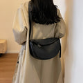 2026 Vintage Soft Leather Dumpling Bag For Women All-Match Multiway Shoulder Crossbody Hobo Purse Adjustable Strap Daily Commute Handbag
