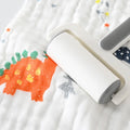 Gauze six-layer small towel pure cotton Class A baby gauze face towel burp towel seersucker bath towel saliva towel