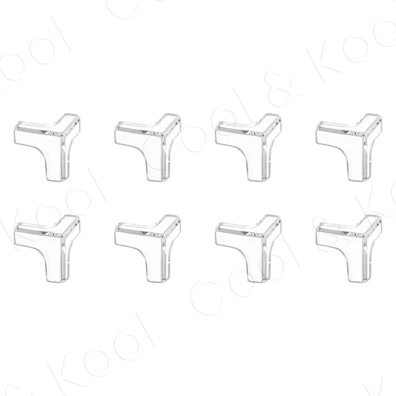 Clear Silicone Corner Guards, Transparent Edge Protectors for Furniture - Invisible Baby Safety Bumpers