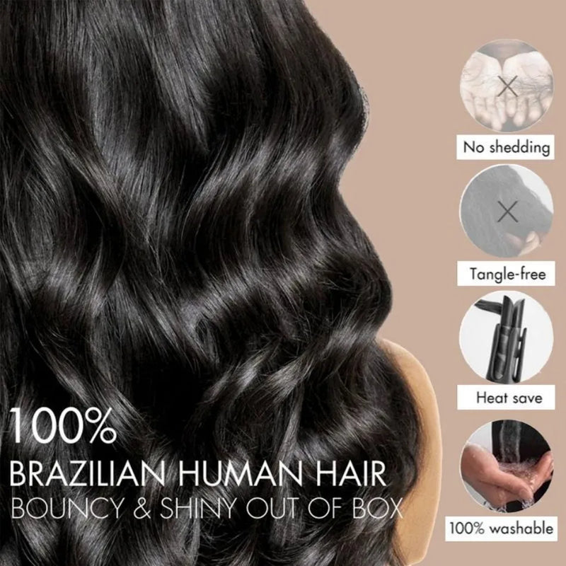 20 30 32 Inch Body Wave Double Weft Human Hair Bundles Remy Hair Extensions Unprocessed Brazilian Hair 1 3 4 Weave Natural Color