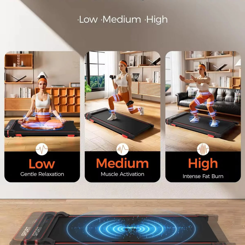 3-in-1 Under Desk Treadmill Walking Vibration Pad | SAMAG