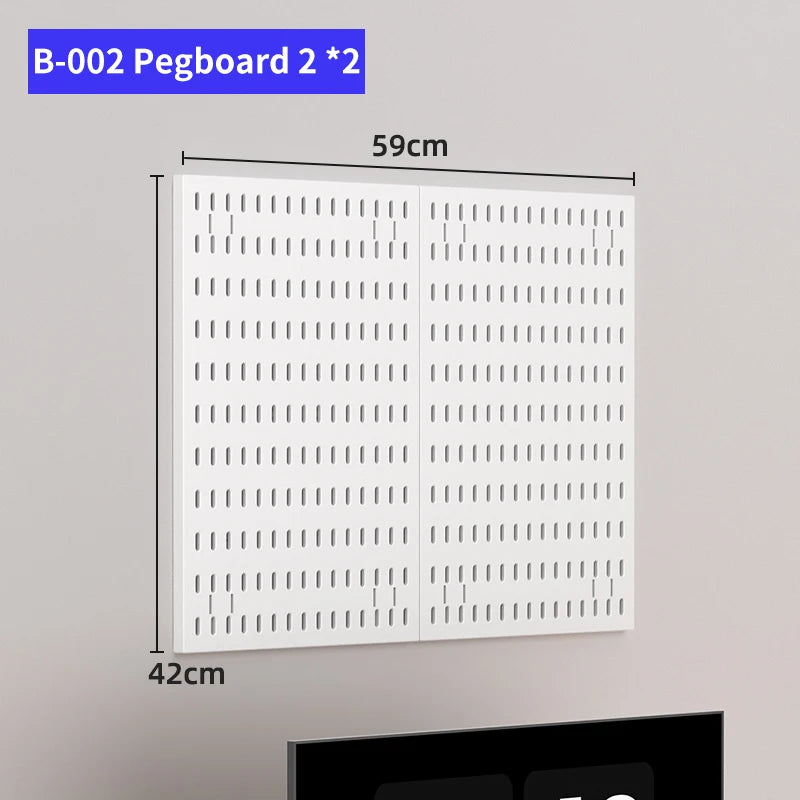 Gaming Gear Pegboard: Wall-Mounted, No-Punch, Study/Gaming Room – Figure Storage & Decor. Abundant Parts, Free Mix