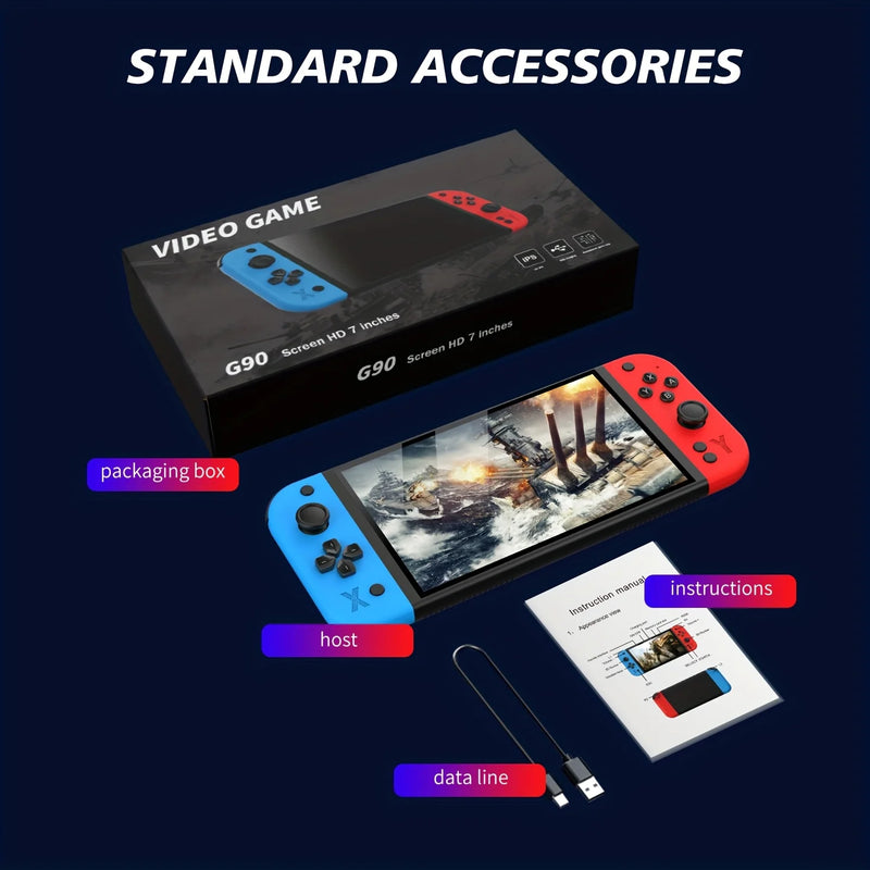 G90 handheld video game console with 7.0-inch IPS - Visuel 6 | SAMAG