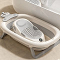 Temperature Sensing Bath Seat Mat Support Structure Mesh Material Baby Bath Net Comfortable Easy to Use Bath Rack Infant Care