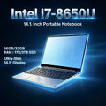 Intel i7 8650U 14.1 Inch Gaming Laptop 4C8T 1.9GHz 4.2GHz Turbo 32GB RAM 2TB SSD 1920x1080 Office Ultra Pro