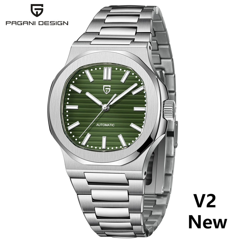 2026 New PAGANI DESIGN 40MM Men's Watches Luxury Automatic Watch For Men Mechanical WristWatch Stainless Steel Sapphire glass