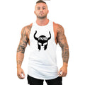 Workout Bodybuilding Sports Brand Gym Mens Back Tank Top Muscle Fashion Sleeveless Shirt Stringer Clothing Singlets Fitness Vest