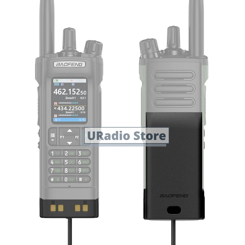 1/2/5PCS Baofeng UV-32 Radio Battery Eliminator 12-24V DM-32 Walkie Talkie Car Charger For DM32 UV32 Cigarette Lighter Accessory