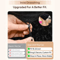 UNice 7x5 Bye-Bye Slip™ Lace Balayage Highlights Water Wave Wig With Drawstring Unbox Side Part Wear Go Glueless Human Hair Wigs