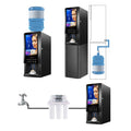 E-30SW Automatic Instant Coffee Machine Commercial Milk Tea Vending Machine with LED Light Box for Office and Restaurant