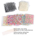 10Pcs Nail Art Transfer Stickers 3D Design Manicure Tips Decals Decorations Sheet for DIY Nail Art