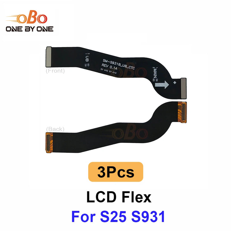 3Pcs Motherboard Main board LCD Display Screen Connector Ribbon Flex cable For Samsung S25 Plus Ultra FE S931 S936 S938 S731