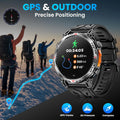 2026 New Outdoor GPS Sports Smartwatches Men Compass 10ATM Waterproof 24/7 Health Monitoring Chat GPT Bluetooth Call Smart Watch