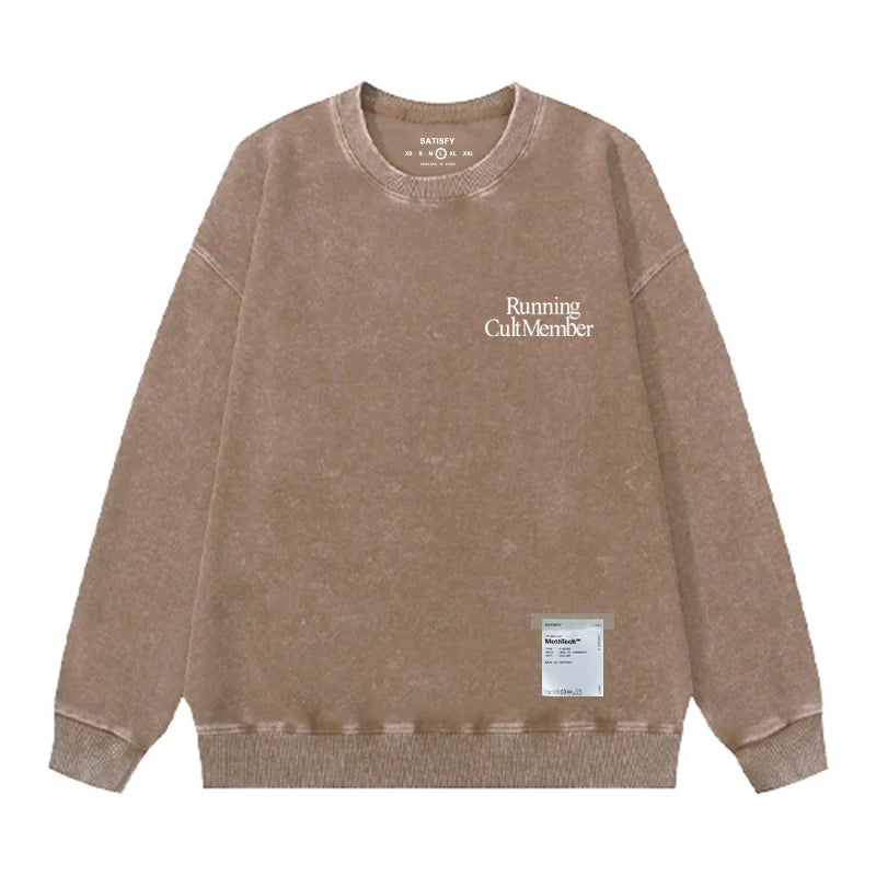 Satisfy SoftCell Men's round-neck sweatshirt Running | SAMAG