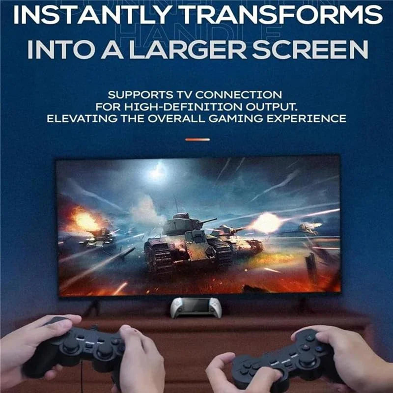 New 3000 Games X9 Handheld Video Game Console 5.5inch Screen Retro Video Game Player Built in 10 Emulators Support NES GBA GBC
